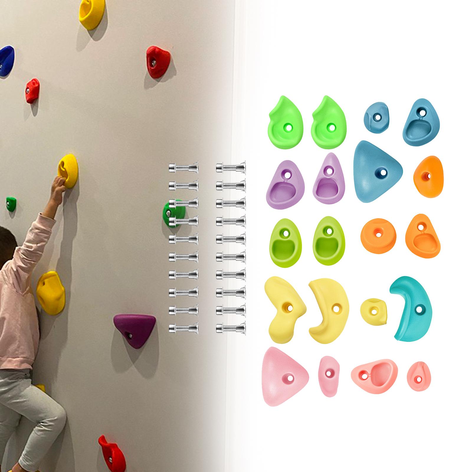 Kids Outdoor Climbing Equipment - Скалолазание вмещает противоскользящие камни для скалолазания,