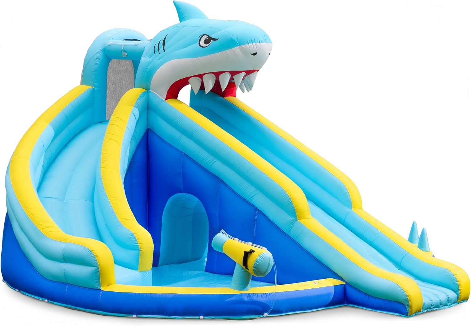 Kids Outdoor Inflatable Water Slide - Надувная водная горка-батут для детей 3-10