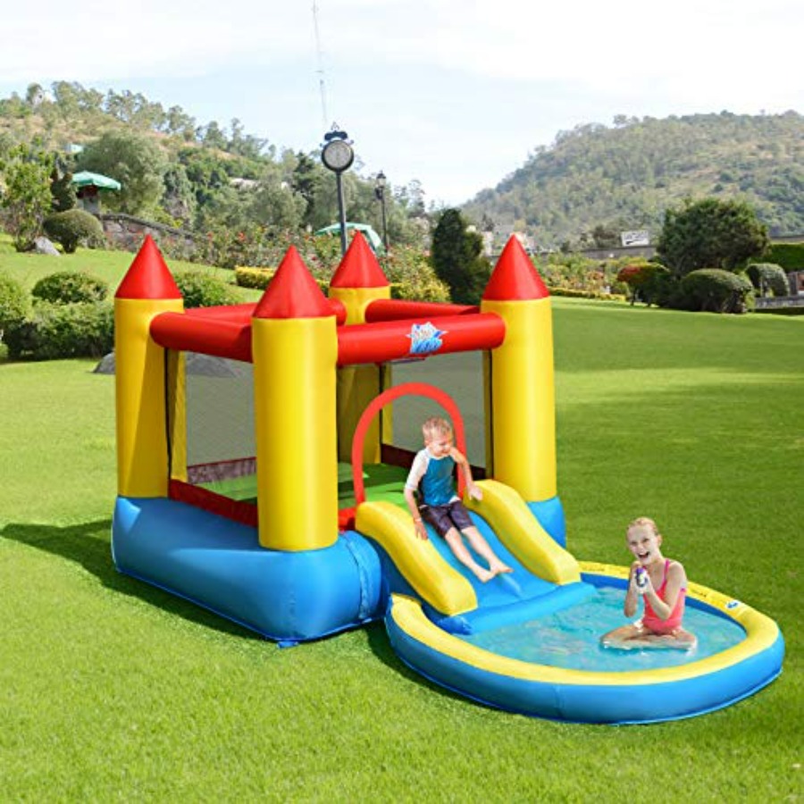 Kids Outdoor Inflatable Water Slide - Надувной батут для детей 3-5 лет