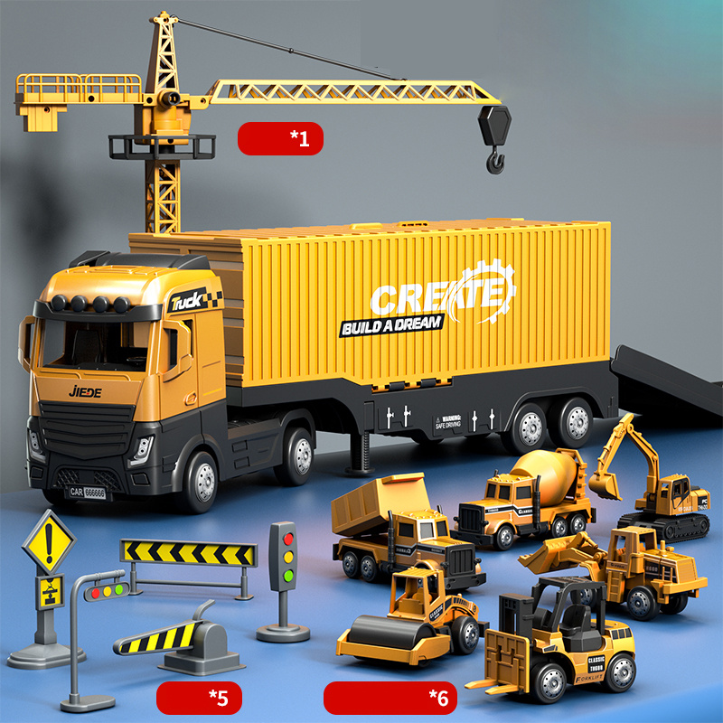 Kids Outdoor Excavator - Строительные грузовики из сплава, игрушки для