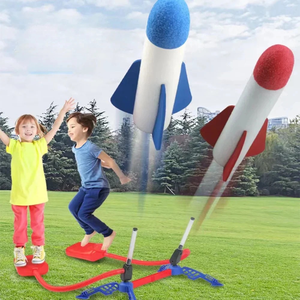 Kids Outdoor Toys B&Q - Детский уличный игровой набор: Ракета на