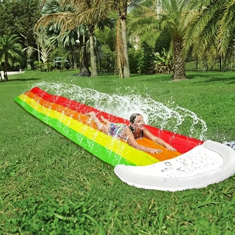 Kids Outdoor Inflatable Water Slide - Летние надувные водные игрушки для улицы:
