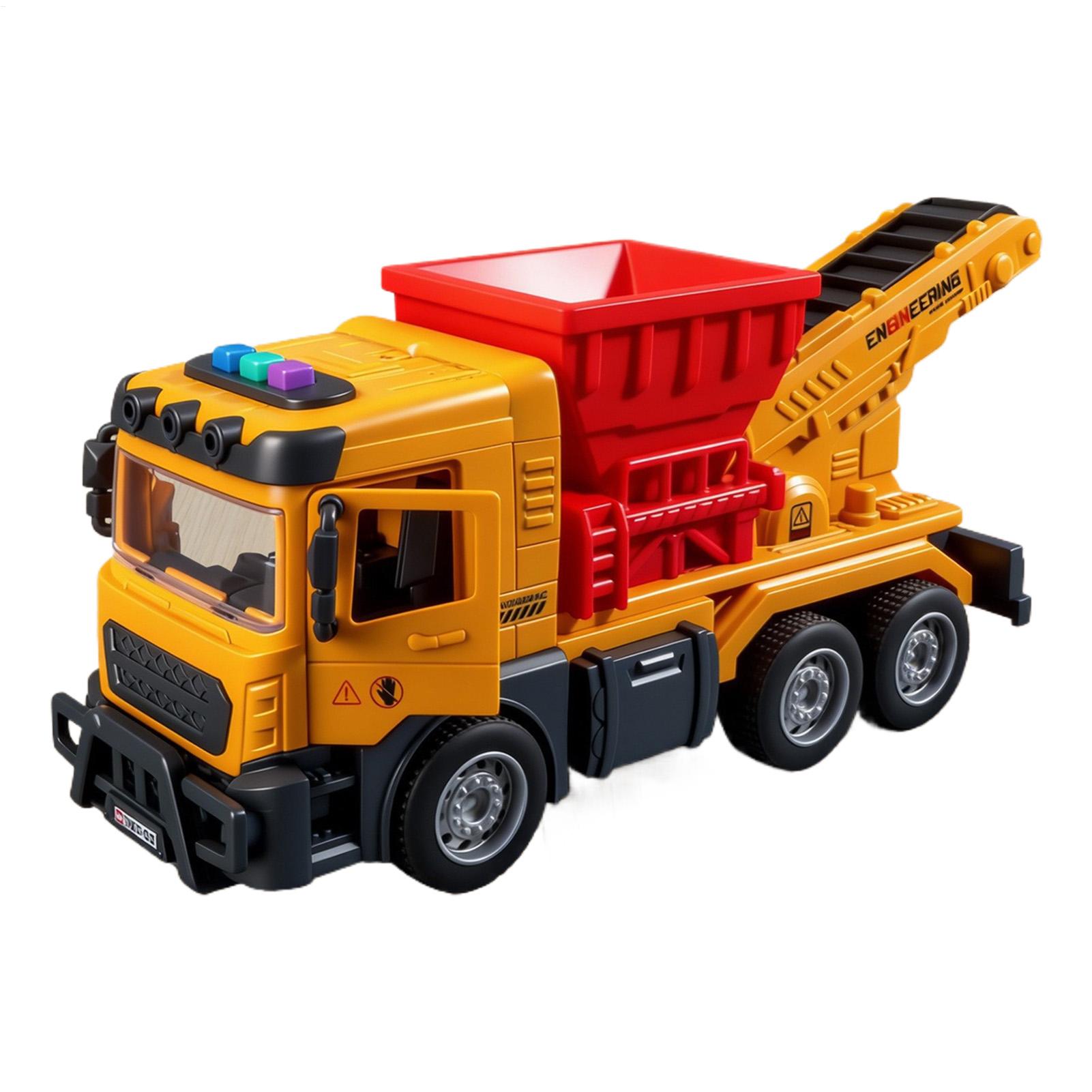Kids Outdoor Dump Truck - Электрический игрушечный самосвал со звуком и