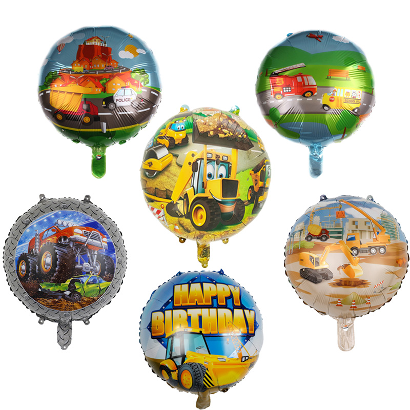 Kids Outdoor Excavator - 10 шт. 18 дюймов мультяшный автомобиль