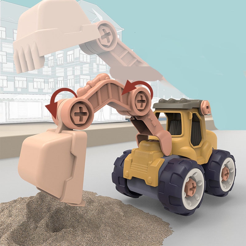 Дети Разборка DIY Гайка Сборка – обзор и цена Kids Outdoor Excavator