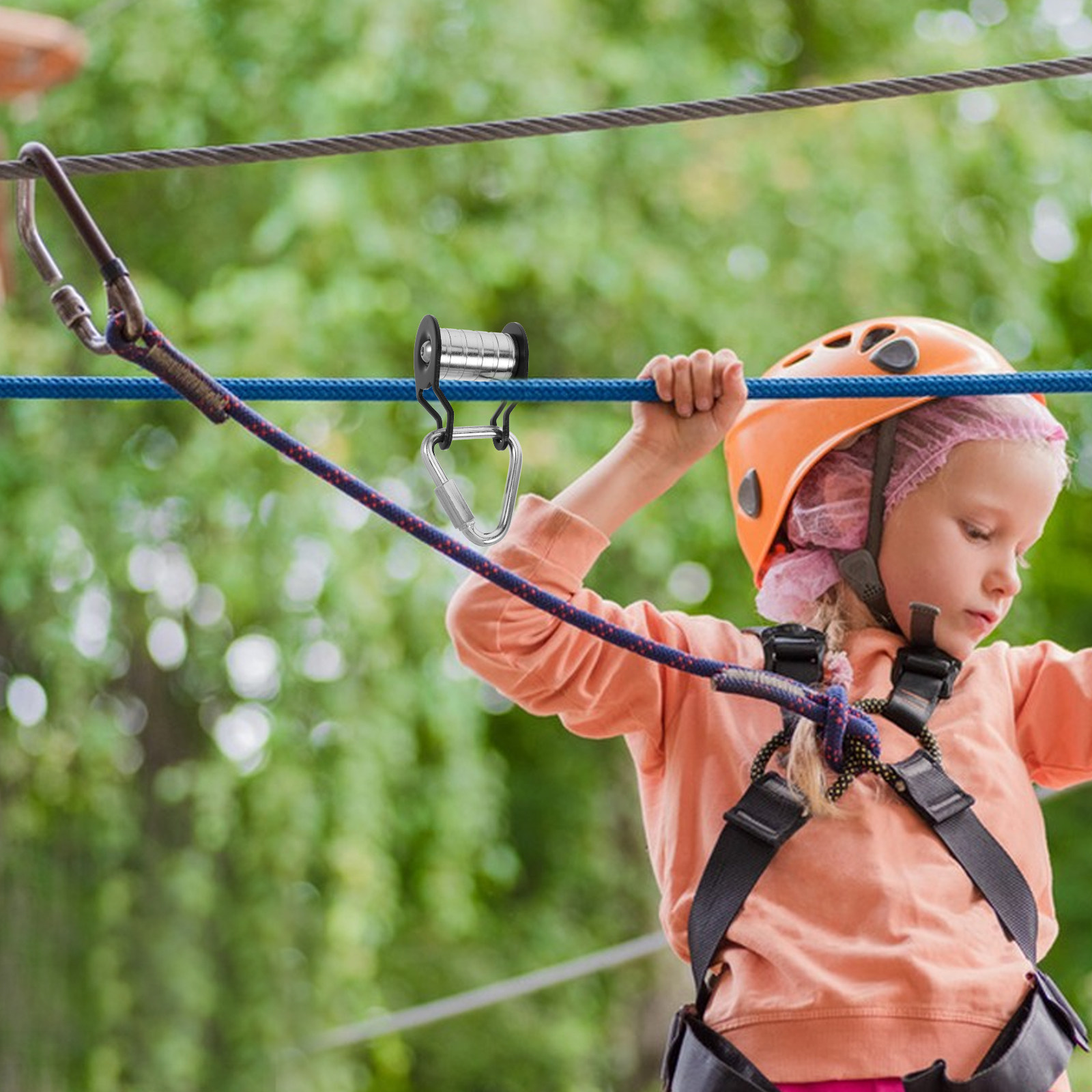 1 комплект роликов для слэклай – обзор и цена Kids Outdoor Climbing Equipment