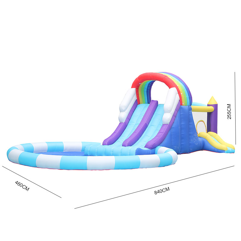 Гигантская надувная водная гор – обзор и цена Kids Outdoor Inflatable Water Slide