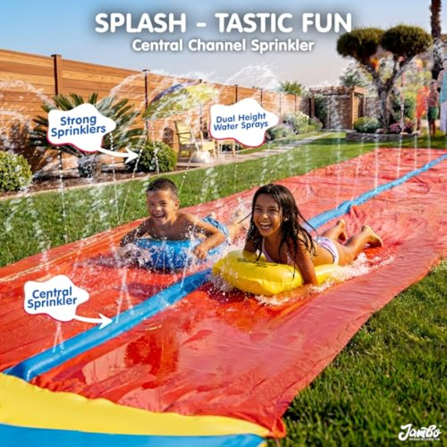Надувная водная горка для дете – обзор и цена Kids Outdoor Inflatable Water Slide
