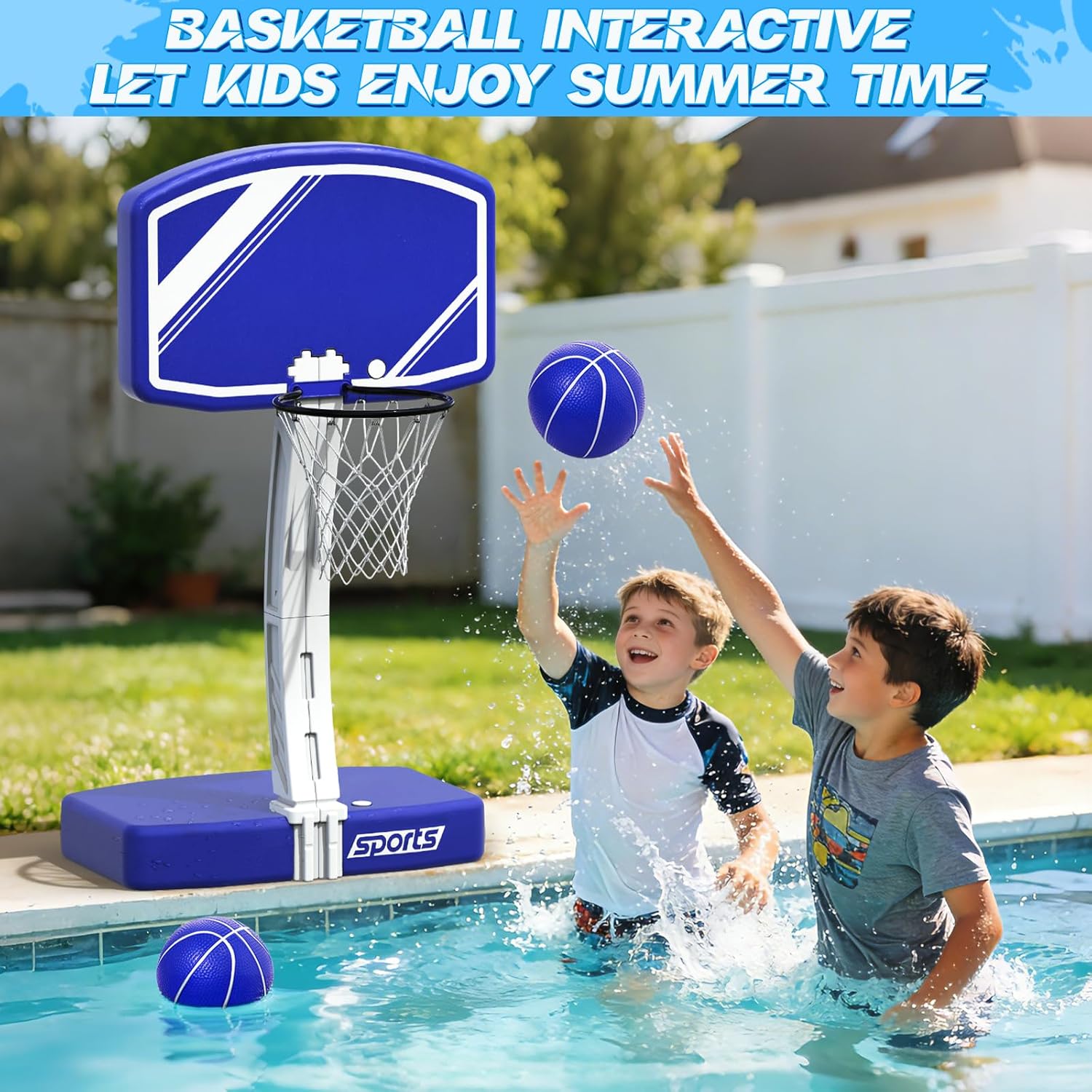 Набор 2-в-1: баскетбольное кол – обзор и цена Kids Outdoor Volleyball