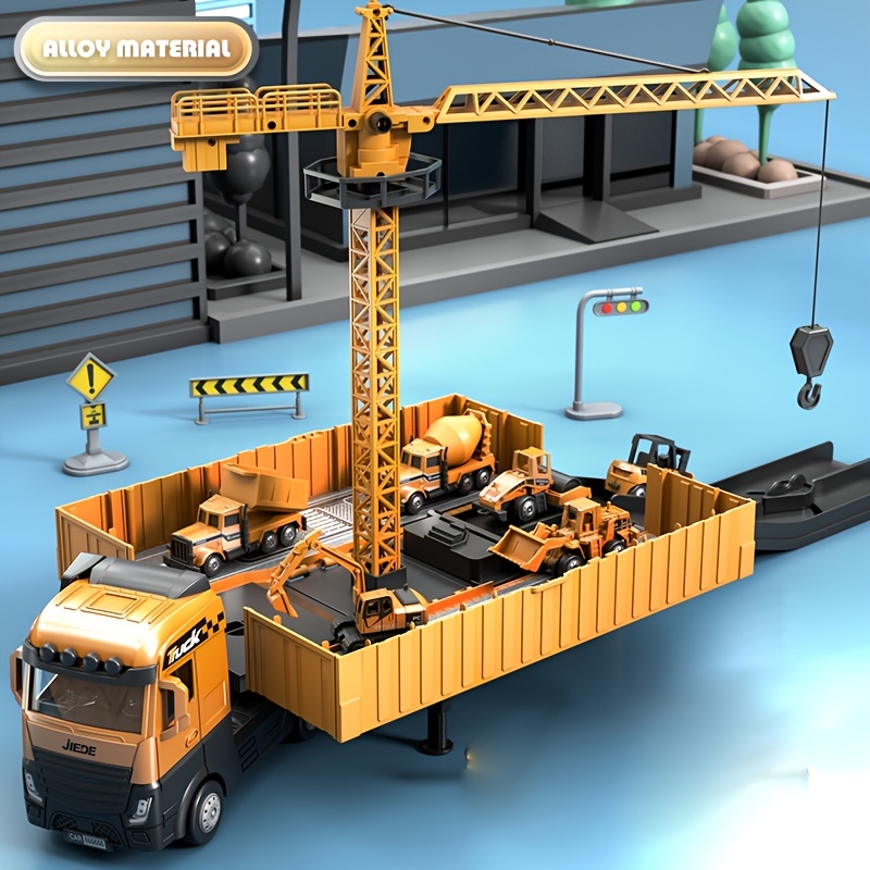Строительные грузовики из спла – обзор и цена Kids Outdoor Excavator