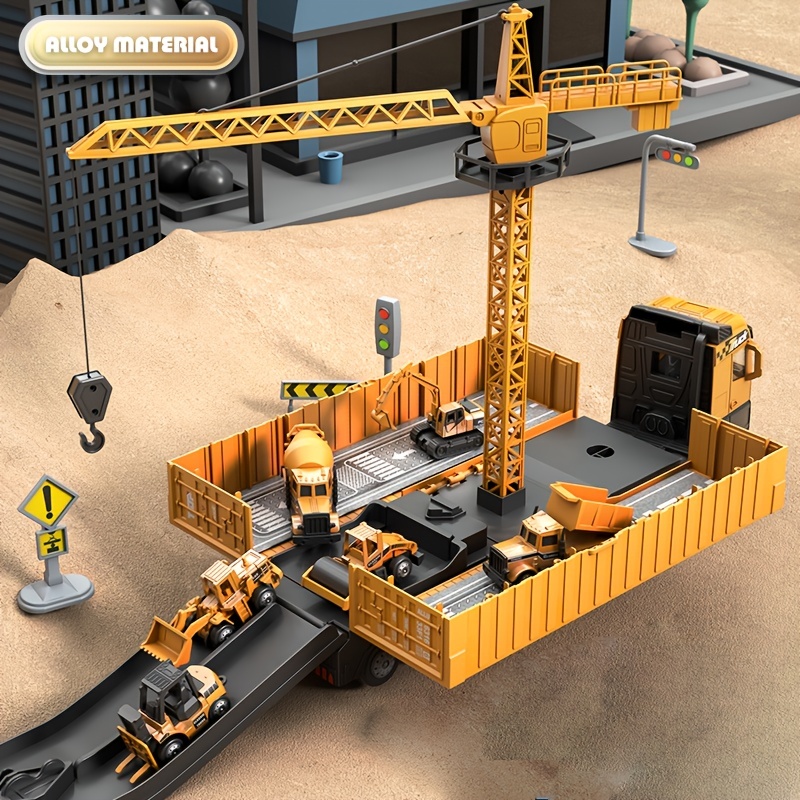 Строительные грузовики из спла – обзор и цена Kids Outdoor Excavator