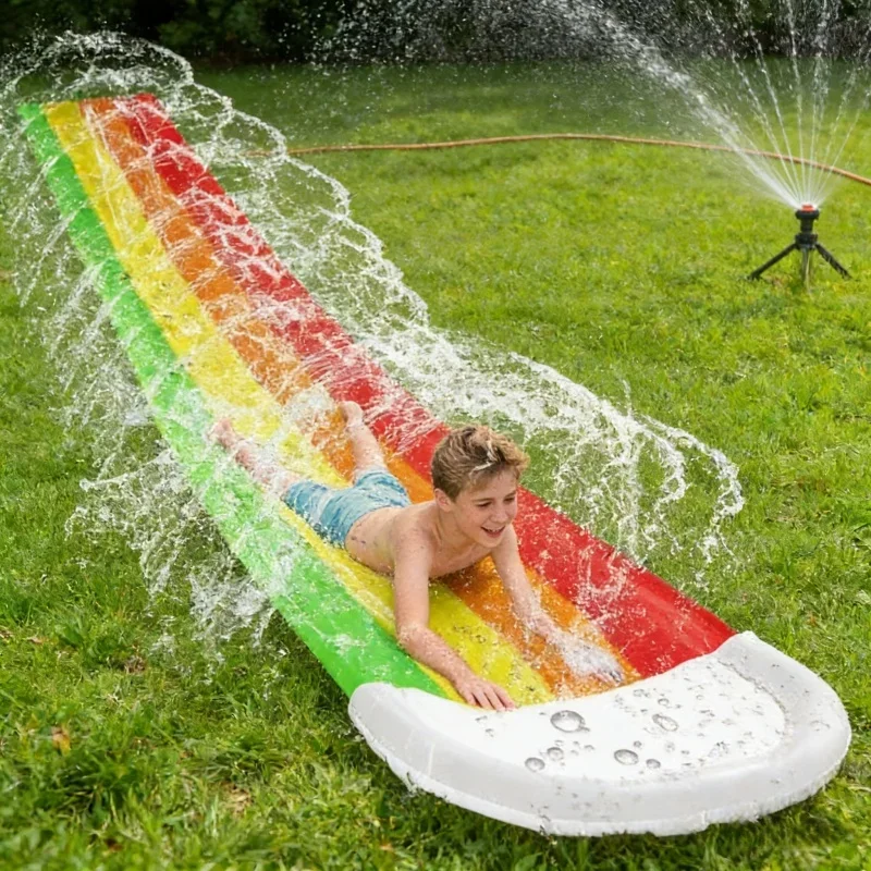 Летние надувные водные игрушки – обзор и цена Kids Outdoor Inflatable Water Slide