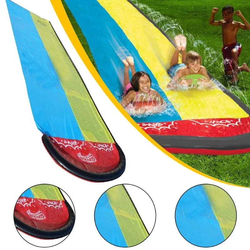 Летние надувные водные игрушки – обзор и цена Kids Outdoor Inflatable Water Slide