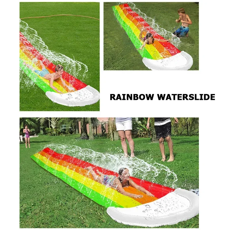 Летние надувные водные игрушки – обзор и цена Kids Outdoor Inflatable Water Slide