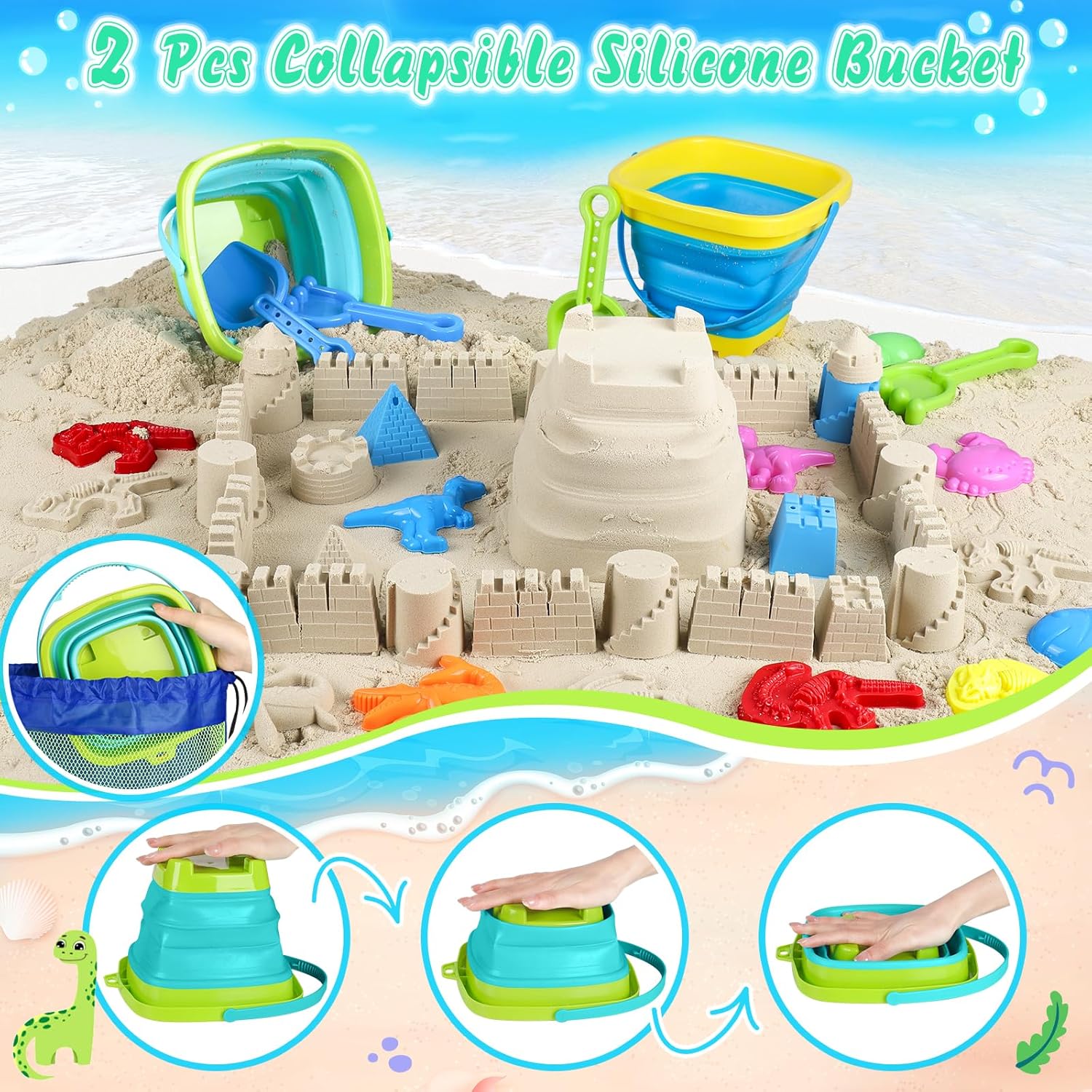 Игровой набор для пляжа и песо – обзор и цена Kids Outdoor Dump Truck