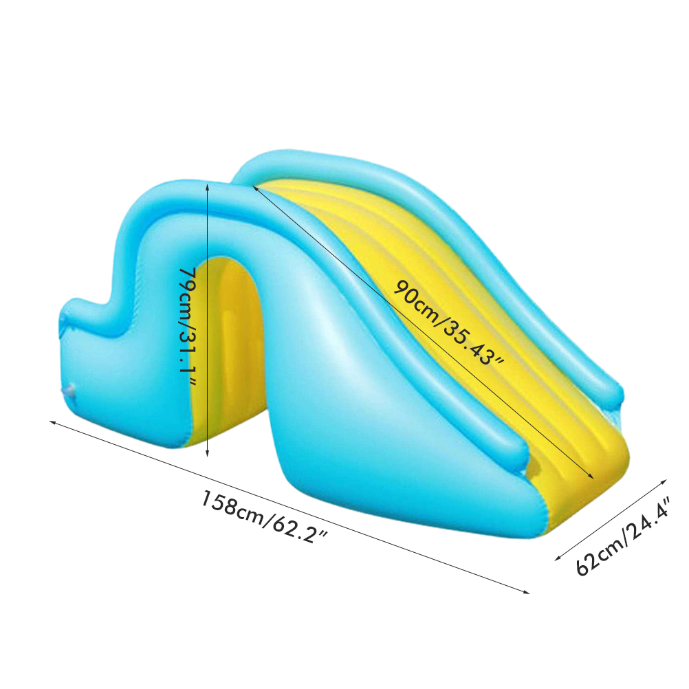 Надувная горка, надувная водна – обзор и цена Kids Outdoor Inflatable Water Slide