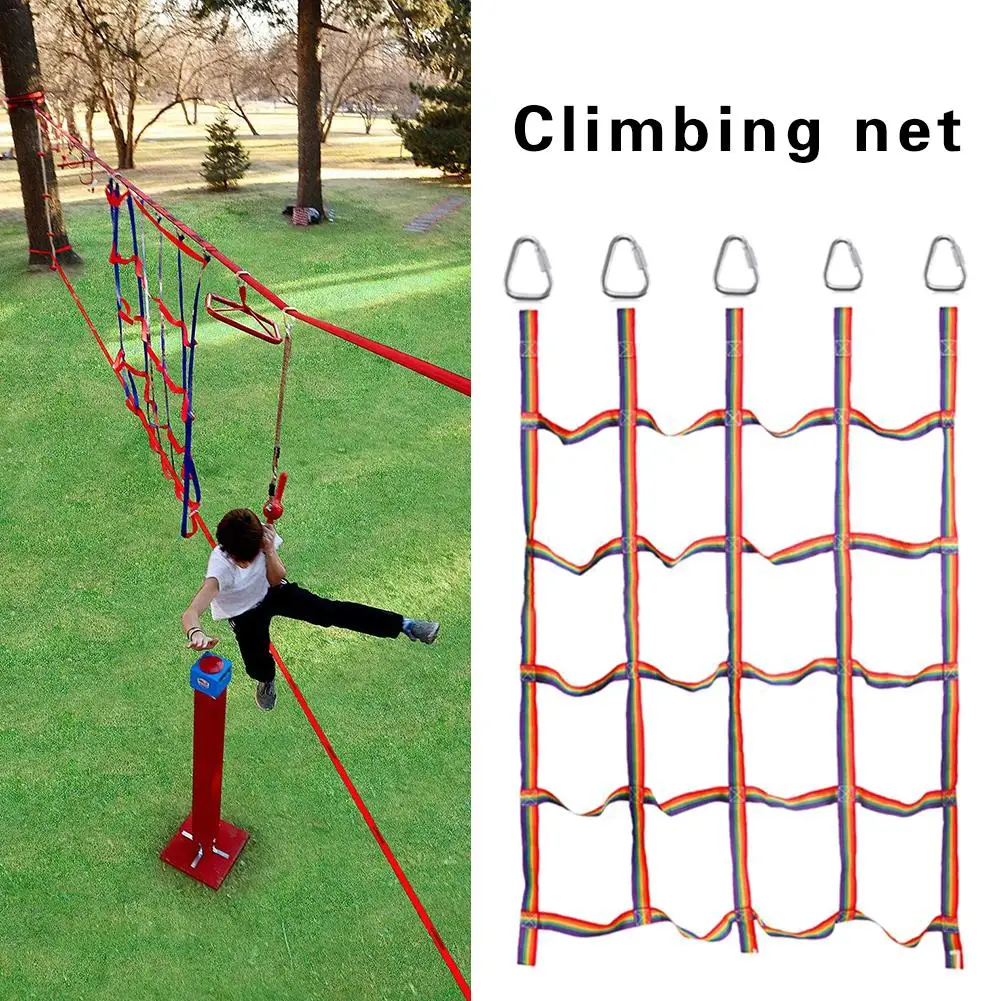 250 кг уличная детская сетка д – обзор и цена Kids Outdoor Climbing Equipment