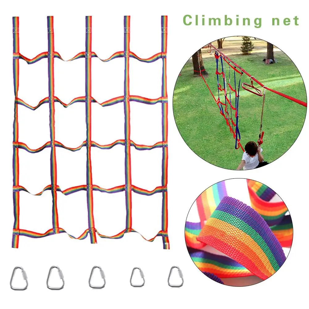 250 кг уличная детская сетка д – обзор и цена Kids Outdoor Climbing Equipment
