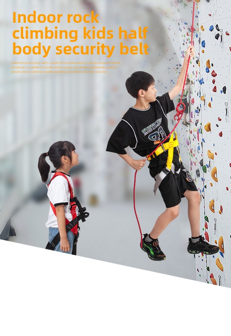 Детские уличные ремни, спортив – обзор и цена Kids Outdoor Climbing Equipment